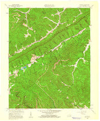 Kayjay Kentucky Historical topographic map, 1:24000 scale, 7.5 X 7.5 Minute, Year 1959