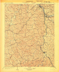 Kenova Kentucky Historical topographic map, 1:125000 scale, 30 X 30 Minute, Year 1904