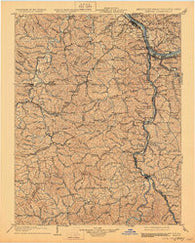 Kenova Kentucky Historical topographic map, 1:125000 scale, 30 X 30 Minute, Year 1903
