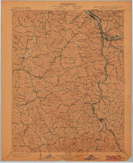 Kenova Kentucky Historical topographic map, 1:125000 scale, 30 X 30 Minute, Year 1903