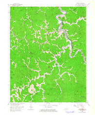 Kermit West Virginia Historical topographic map, 1:24000 scale, 7.5 X 7.5 Minute, Year 1963