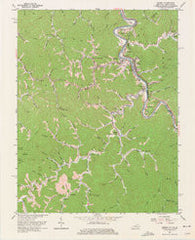 Kermit West Virginia Historical topographic map, 1:24000 scale, 7.5 X 7.5 Minute, Year 1963