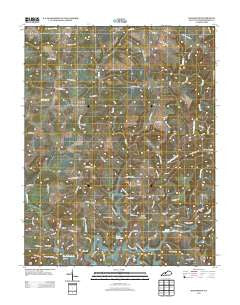 Kingswood Kentucky Historical topographic map, 1:24000 scale, 7.5 X 7.5 Minute, Year 2013