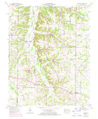 Kirksey Kentucky Historical topographic map, 1:24000 scale, 7.5 X 7.5 Minute, Year 1951