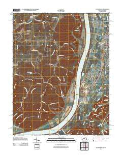 Kosmosdale Kentucky Historical topographic map, 1:24000 scale, 7.5 X 7.5 Minute, Year 2011