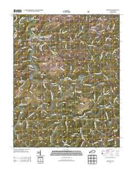 Krypton Kentucky Historical topographic map, 1:24000 scale, 7.5 X 7.5 Minute, Year 2013