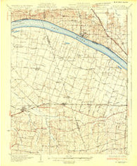 La Center Kentucky Historical topographic map, 1:62500 scale, 15 X 15 Minute, Year 1932