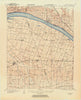 La Center Kentucky Historical topographic map, 1:62500 scale, 15 X 15 Minute, Year 1928