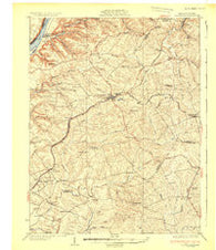 La Grange Kentucky Historical topographic map, 1:62500 scale, 15 X 15 Minute, Year 1932