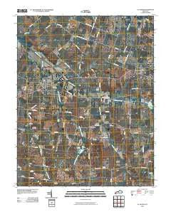 La Center Kentucky Historical topographic map, 1:24000 scale, 7.5 X 7.5 Minute, Year 2010