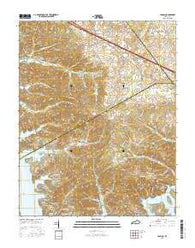 Lamasco Kentucky Current topographic map, 1:24000 scale, 7.5 X 7.5 Minute, Year 2016