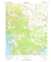 Lamasco Kentucky Historical topographic map, 1:24000 scale, 7.5 X 7.5 Minute, Year 1967