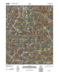 Lancaster Kentucky Historical topographic map, 1:24000 scale, 7.5 X 7.5 Minute, Year 2010