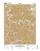Lancer Kentucky Current topographic map, 1:24000 scale, 7.5 X 7.5 Minute, Year 2016