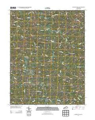 Lawrenceville Kentucky Historical topographic map, 1:24000 scale, 7.5 X 7.5 Minute, Year 2013
