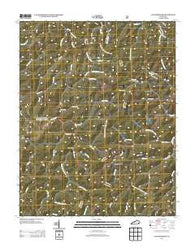 Leatherwood Kentucky Historical topographic map, 1:24000 scale, 7.5 X 7.5 Minute, Year 2013
