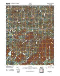 Lebanon East Kentucky Historical topographic map, 1:24000 scale, 7.5 X 7.5 Minute, Year 2010