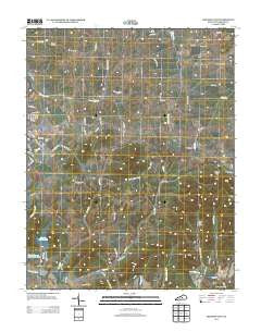 Lebanon East Kentucky Historical topographic map, 1:24000 scale, 7.5 X 7.5 Minute, Year 2013