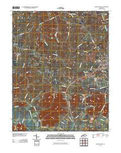 Lebanon West Kentucky Historical topographic map, 1:24000 scale, 7.5 X 7.5 Minute, Year 2010