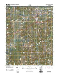Leitchfield Kentucky Historical topographic map, 1:24000 scale, 7.5 X 7.5 Minute, Year 2013