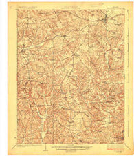 Leitchfield Kentucky Historical topographic map, 1:62500 scale, 15 X 15 Minute, Year 1925