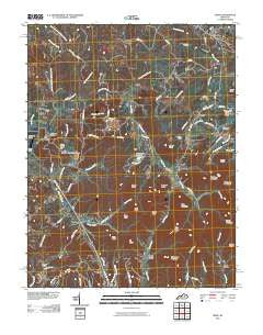 Levee Kentucky Historical topographic map, 1:24000 scale, 7.5 X 7.5 Minute, Year 2010