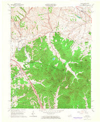 Levee Kentucky Historical topographic map, 1:24000 scale, 7.5 X 7.5 Minute, Year 1965