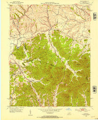Levee Kentucky Historical topographic map, 1:24000 scale, 7.5 X 7.5 Minute, Year 1952
