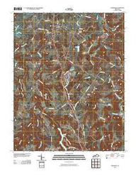 Lewisburg Kentucky Historical topographic map, 1:24000 scale, 7.5 X 7.5 Minute, Year 2010
