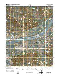 Lewisport Kentucky Historical topographic map, 1:24000 scale, 7.5 X 7.5 Minute, Year 2013