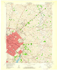 Lexington East Kentucky Historical topographic map, 1:24000 scale, 7.5 X 7.5 Minute, Year 1959
