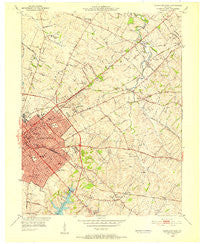 Lexington East Kentucky Historical topographic map, 1:24000 scale, 7.5 X 7.5 Minute, Year 1950