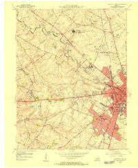 Lexington West Kentucky Historical topographic map, 1:24000 scale, 7.5 X 7.5 Minute, Year 1955