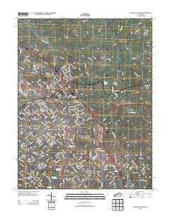Lexington East Kentucky Historical topographic map, 1:24000 scale, 7.5 X 7.5 Minute, Year 2013