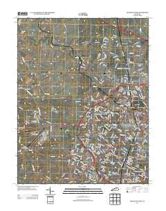 Lexington West Kentucky Historical topographic map, 1:24000 scale, 7.5 X 7.5 Minute, Year 2013