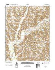 Liberty Kentucky Historical topographic map, 1:24000 scale, 7.5 X 7.5 Minute, Year 2013