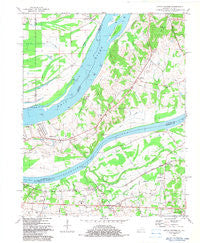 Little Cypress Kentucky Historical topographic map, 1:24000 scale, 7.5 X 7.5 Minute, Year 1982