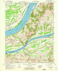Little Cypress Kentucky Historical topographic map, 1:24000 scale, 7.5 X 7.5 Minute, Year 1958