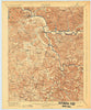 Little Muddy Kentucky Historical topographic map, 1:62500 scale, 15 X 15 Minute, Year 1914