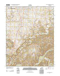 Little Hickman Kentucky Historical topographic map, 1:24000 scale, 7.5 X 7.5 Minute, Year 2013