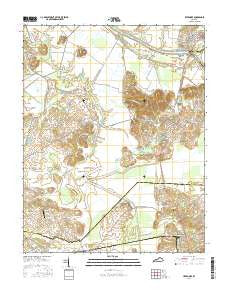 Livermore Kentucky Current topographic map, 1:24000 scale, 7.5 X 7.5 Minute, Year 2016