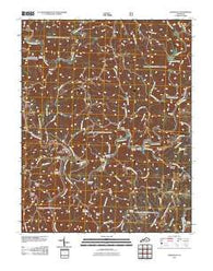 Livingston Kentucky Historical topographic map, 1:24000 scale, 7.5 X 7.5 Minute, Year 2010
