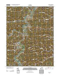 Load Kentucky Historical topographic map, 1:24000 scale, 7.5 X 7.5 Minute, Year 2013