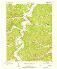 Load Kentucky Historical topographic map, 1:24000 scale, 7.5 X 7.5 Minute, Year 1953