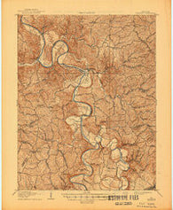 Lockport Kentucky Historical topographic map, 1:62500 scale, 15 X 15 Minute, Year 1908