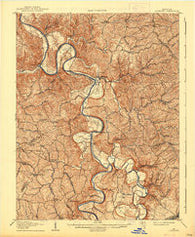 Lockport Kentucky Historical topographic map, 1:62500 scale, 15 X 15 Minute, Year 1908