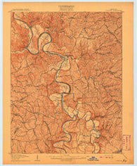 Lockport Kentucky Historical topographic map, 1:62500 scale, 15 X 15 Minute, Year 1908