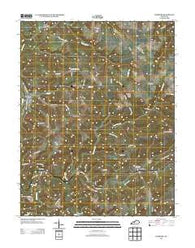 Lodiburg Kentucky Historical topographic map, 1:24000 scale, 7.5 X 7.5 Minute, Year 2013