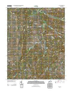Lola Kentucky Historical topographic map, 1:24000 scale, 7.5 X 7.5 Minute, Year 2013