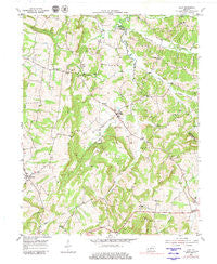 Lola Kentucky Historical topographic map, 1:24000 scale, 7.5 X 7.5 Minute, Year 1954